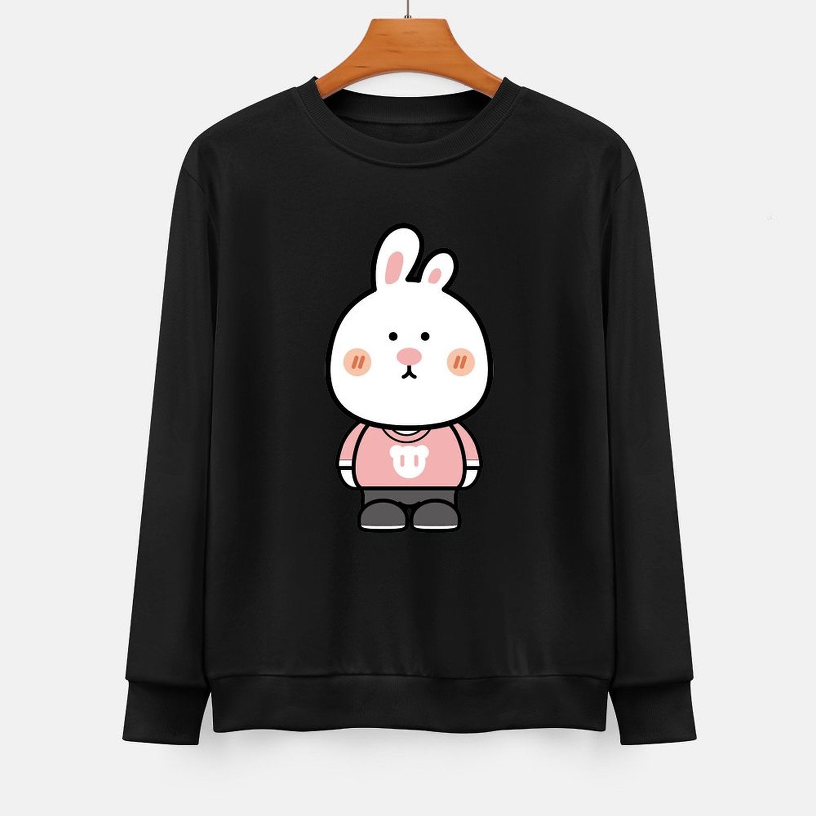 Front Patterned Long Sleeve TopRecycled Refined